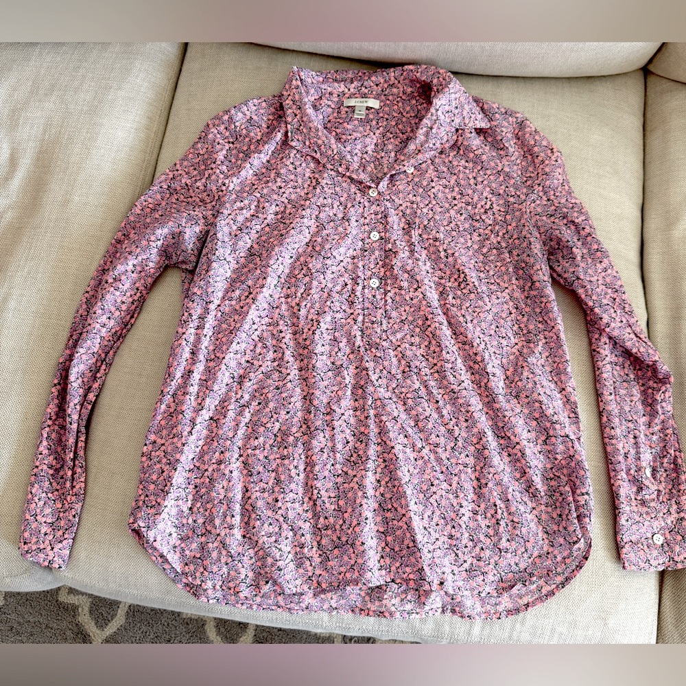 Jcrew thin, soft cotton button down